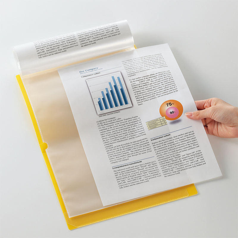 Portalistino A4 pratico e resistente